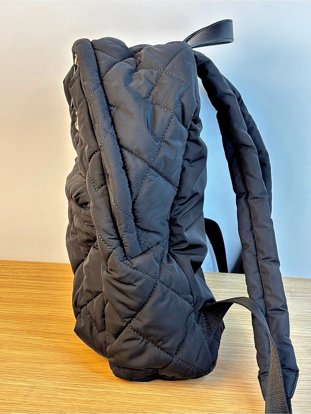 Marc Jacobs Quilted Black Nylon Backpack LIKE NEW! - Picture 5 of 11